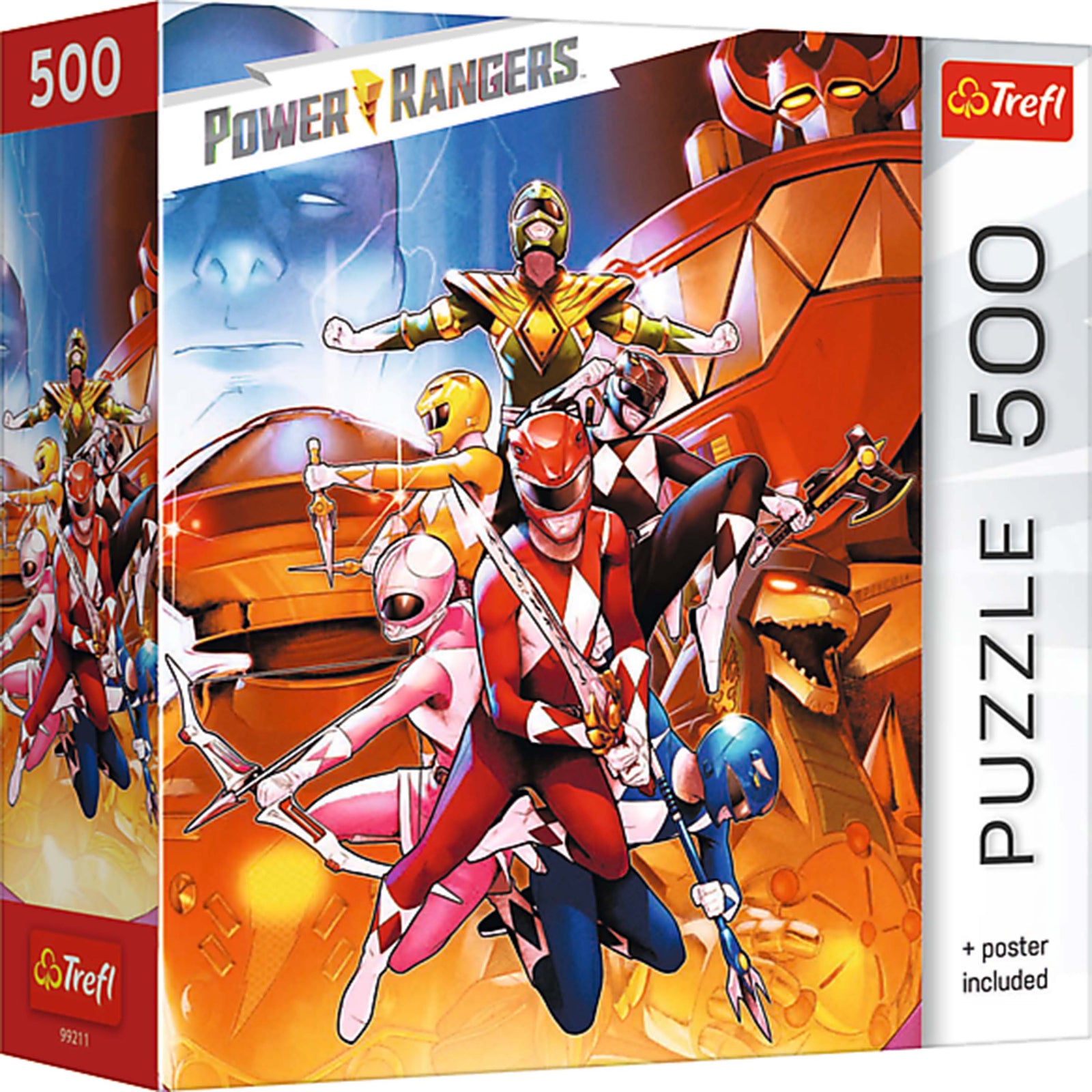 Trefl Kids Power Rangers - Undefeated Power Rangers 500 Piece Puzzle