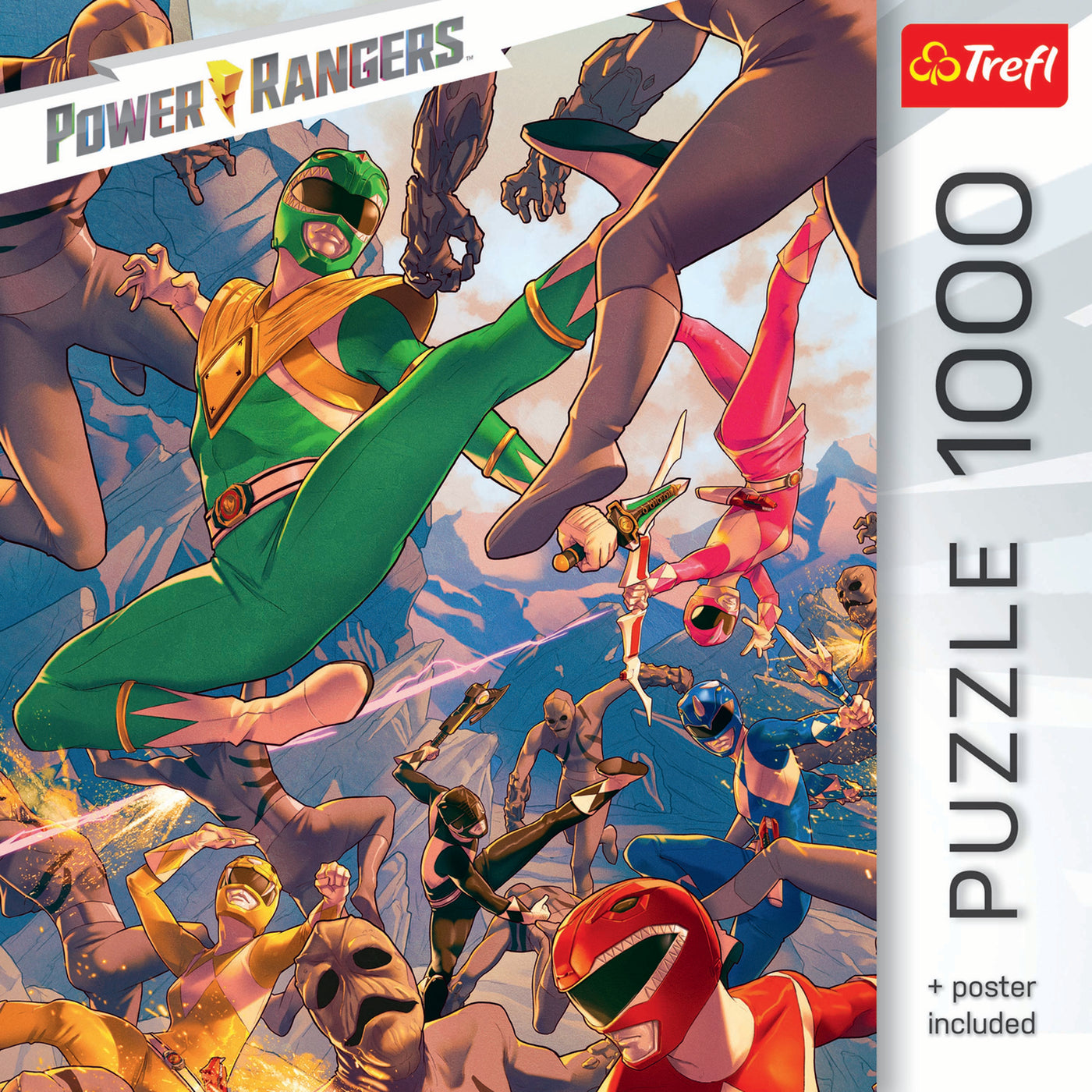 Trefl Kids Power Rangers - In the Heat of Battle 1000 Piece Puzzle