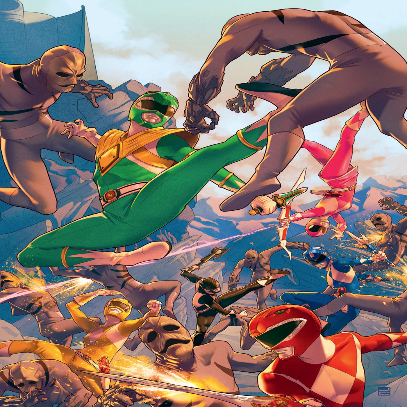 Trefl Kids Power Rangers - In the Heat of Battle 1000 Piece Puzzle