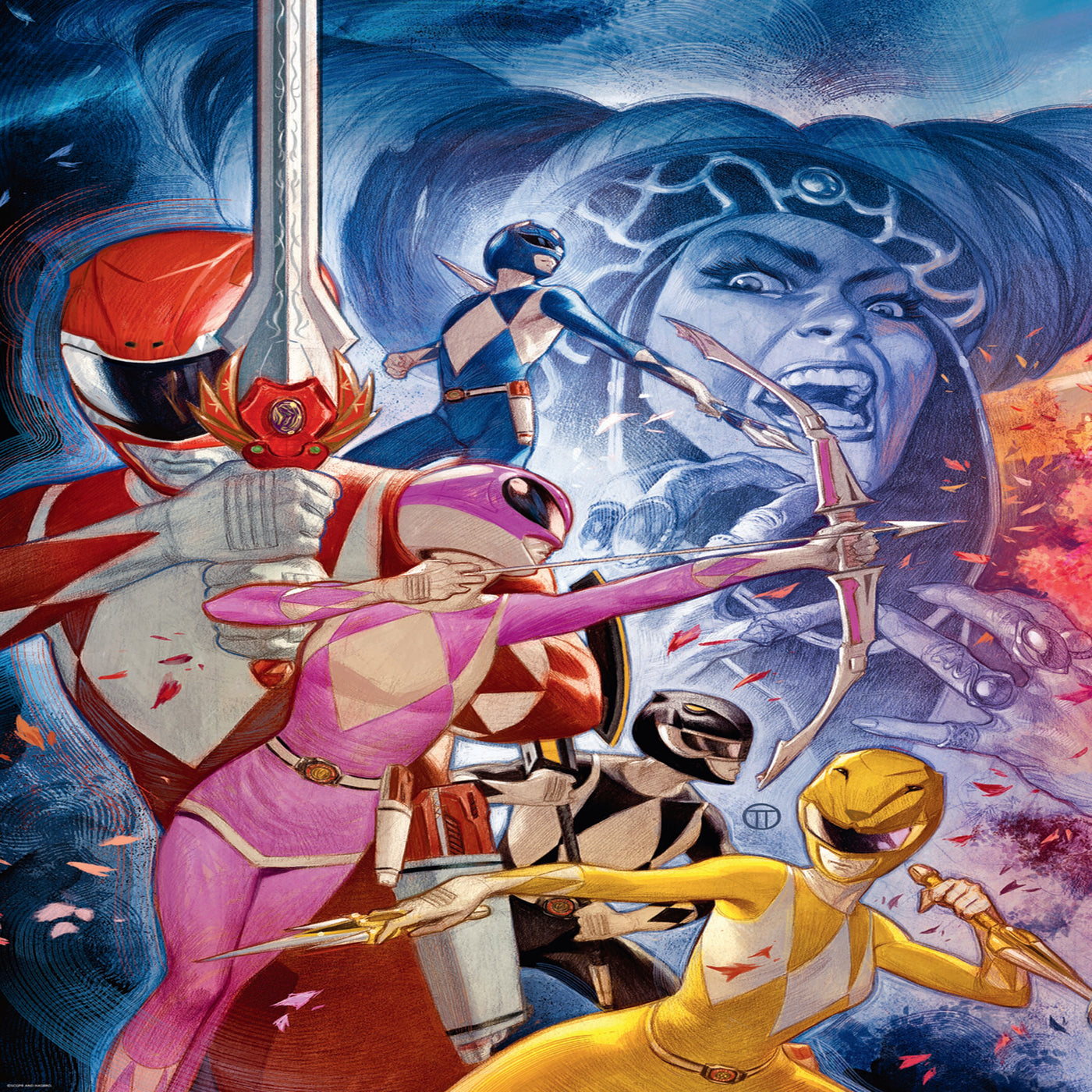 Trefl Kids Power Rangers - Good vs. Evil 1000 Piece Puzzle