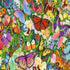Trefl Red Butterfly Garden 1000 Piece Puzzle