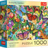Trefl Red Butterfly Garden 1000 Piece Puzzle