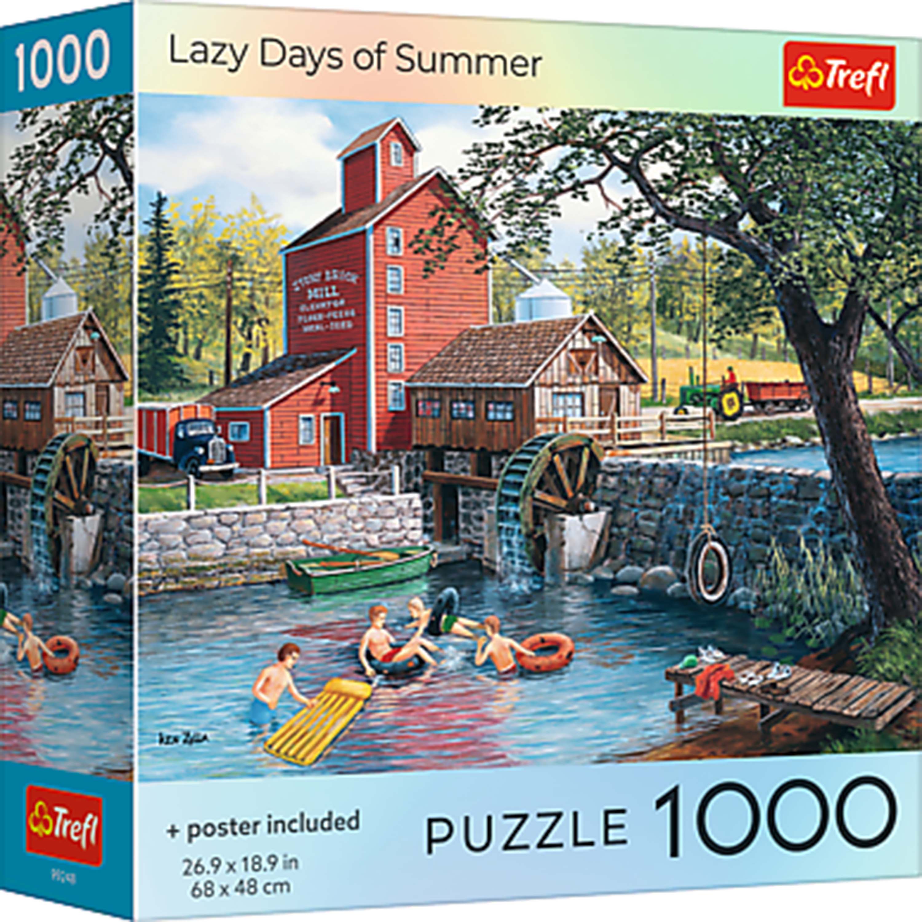Trefl Red Lazy Days of Summer 1000 Piece Puzzle