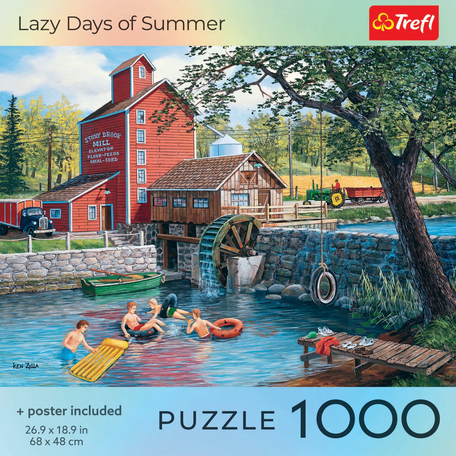 Trefl Red Lazy Days of Summer 1000 Piece Puzzle