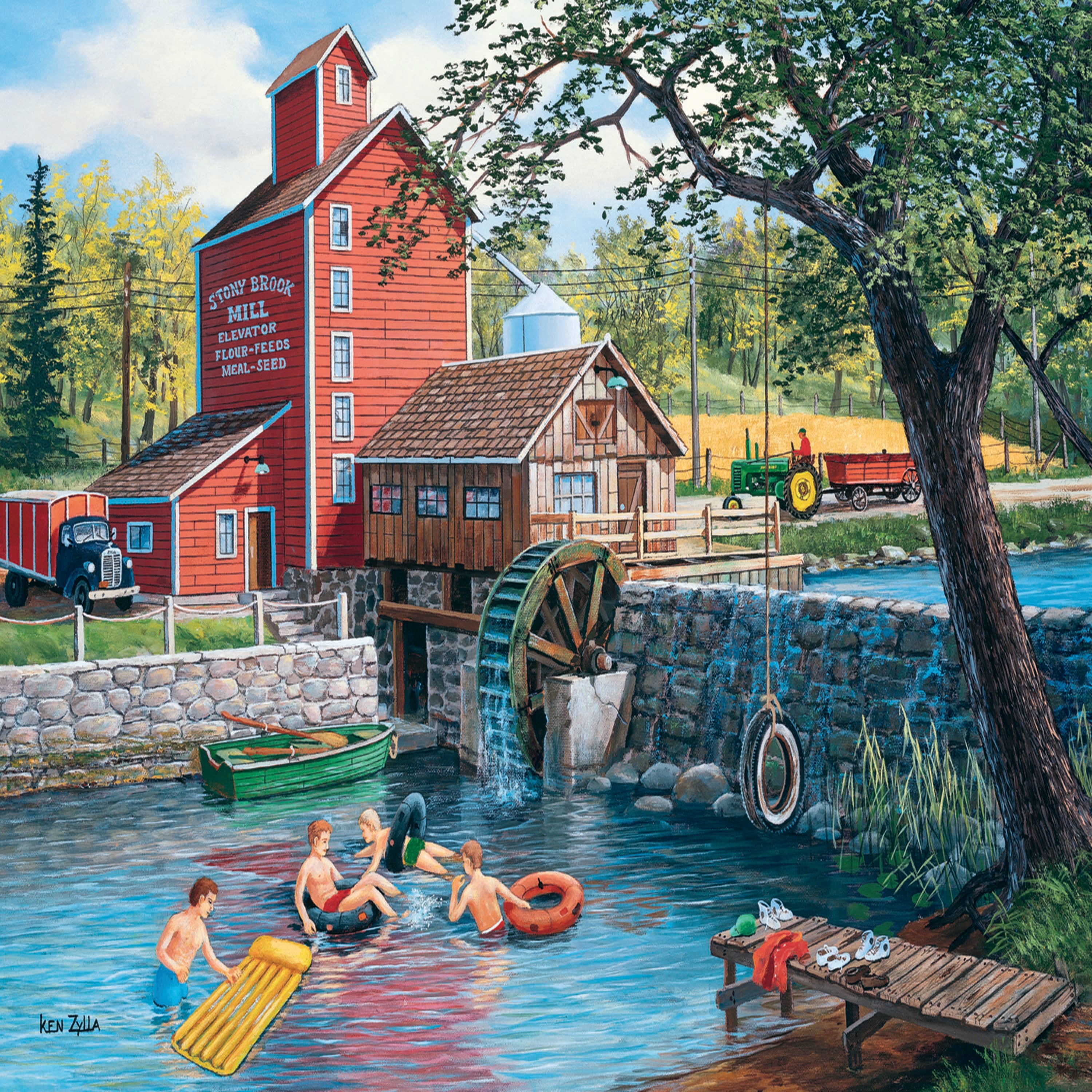 Trefl Red Lazy Days of Summer 1000 Piece Puzzle