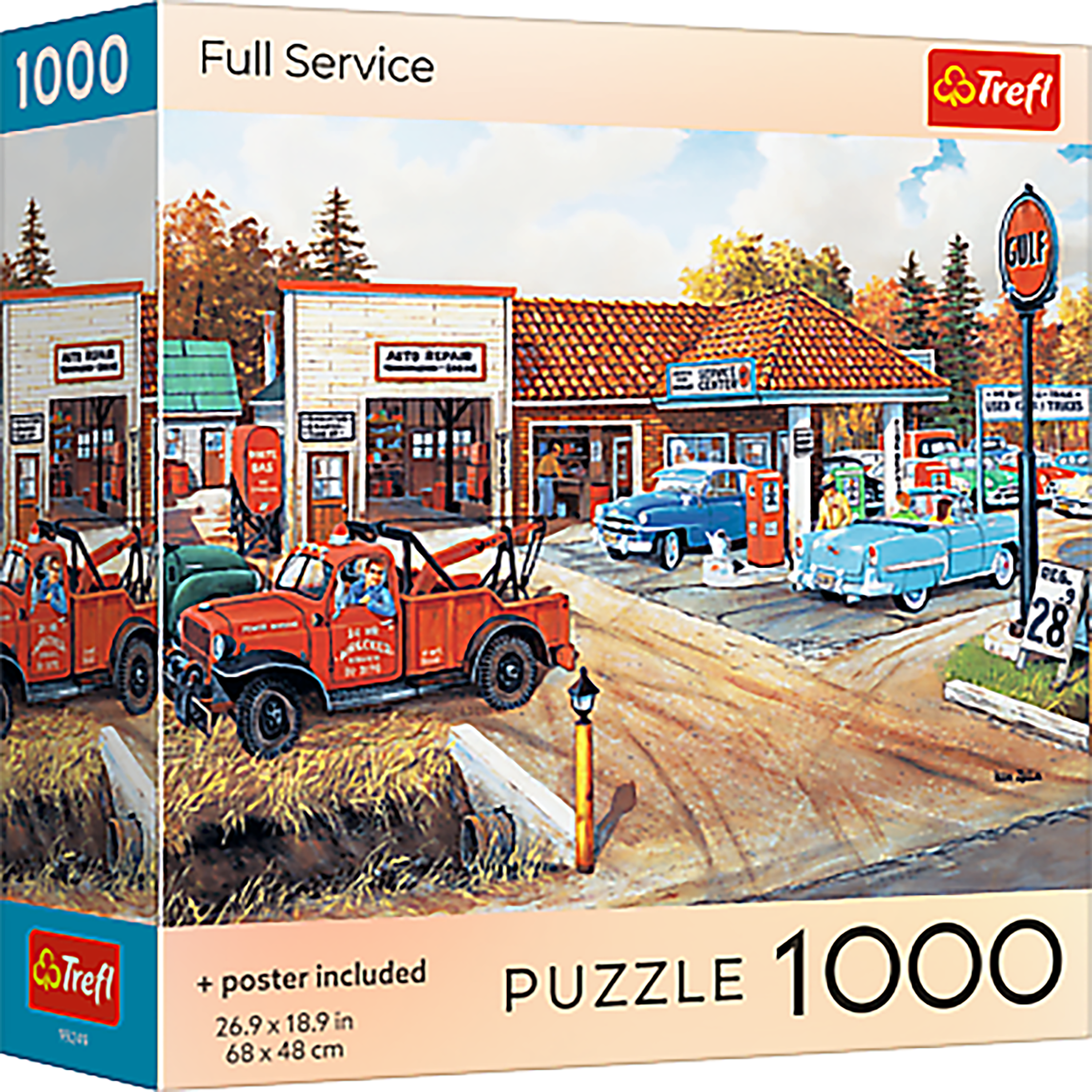 Trefl Red Full Service 1000 Piece Puzzle