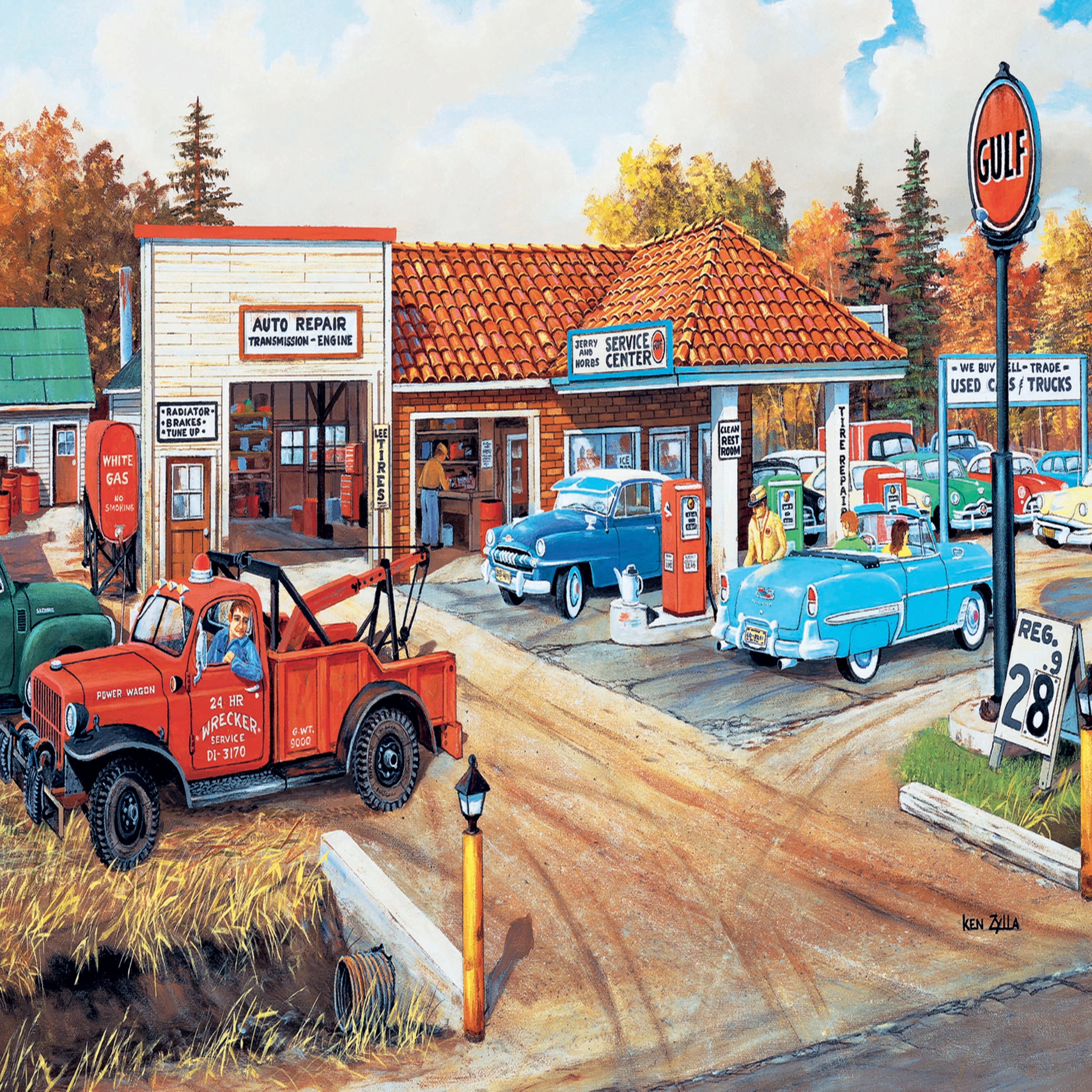 Trefl Red Full Service 1000 Piece Puzzle