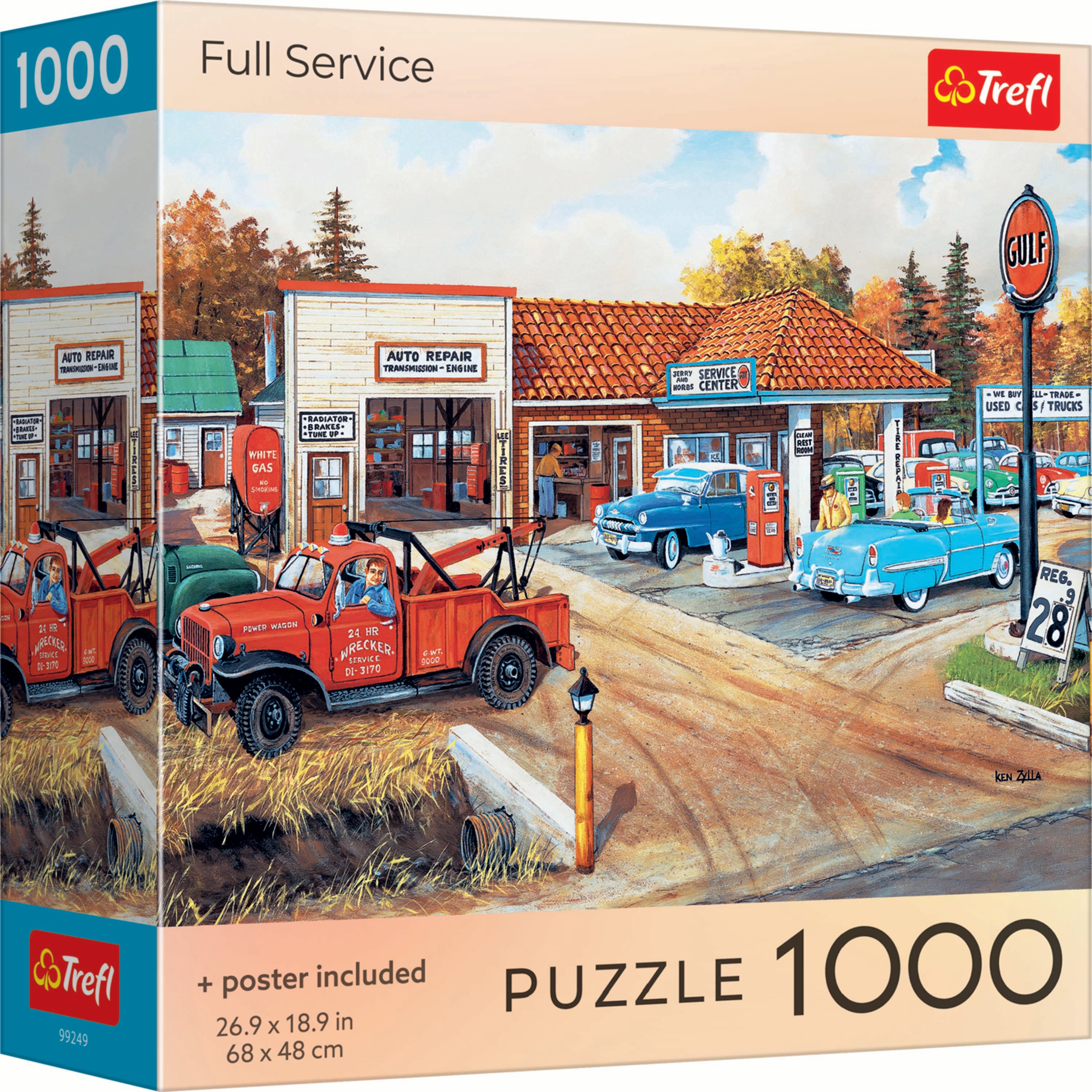 Trefl Red Full Service 1000 Piece Puzzle