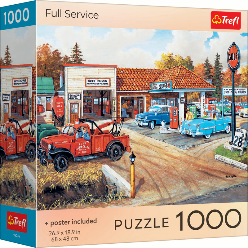 Trefl Red Full Service 1000 Piece Puzzle