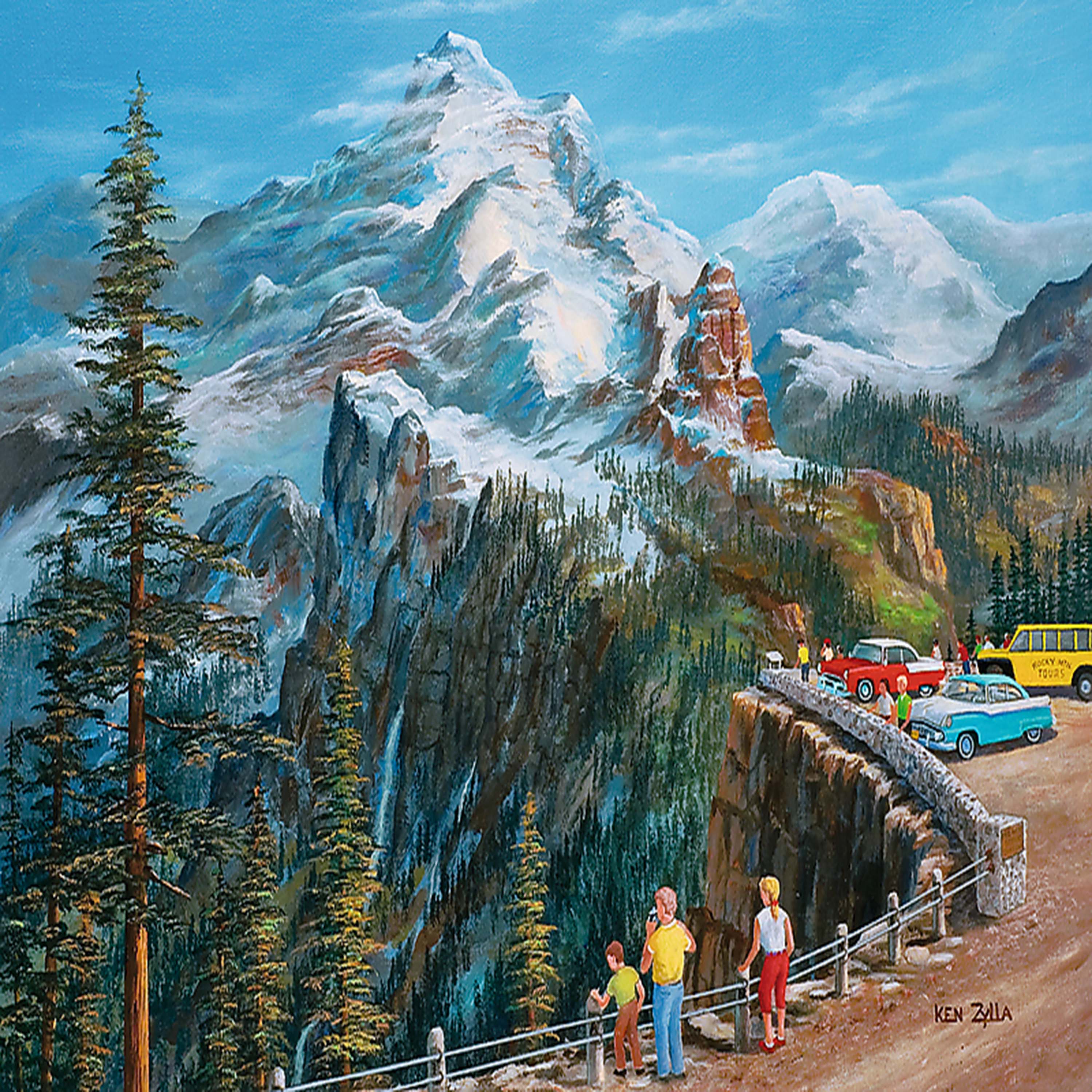 Trefl Red Scenic Overlook 1000 Piece Puzzle
