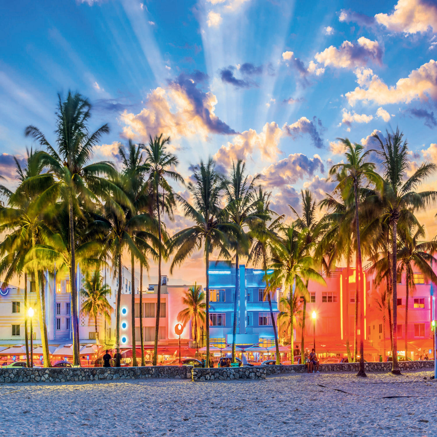 Trefl Red Miami, Florida 1000 Piece Puzzle