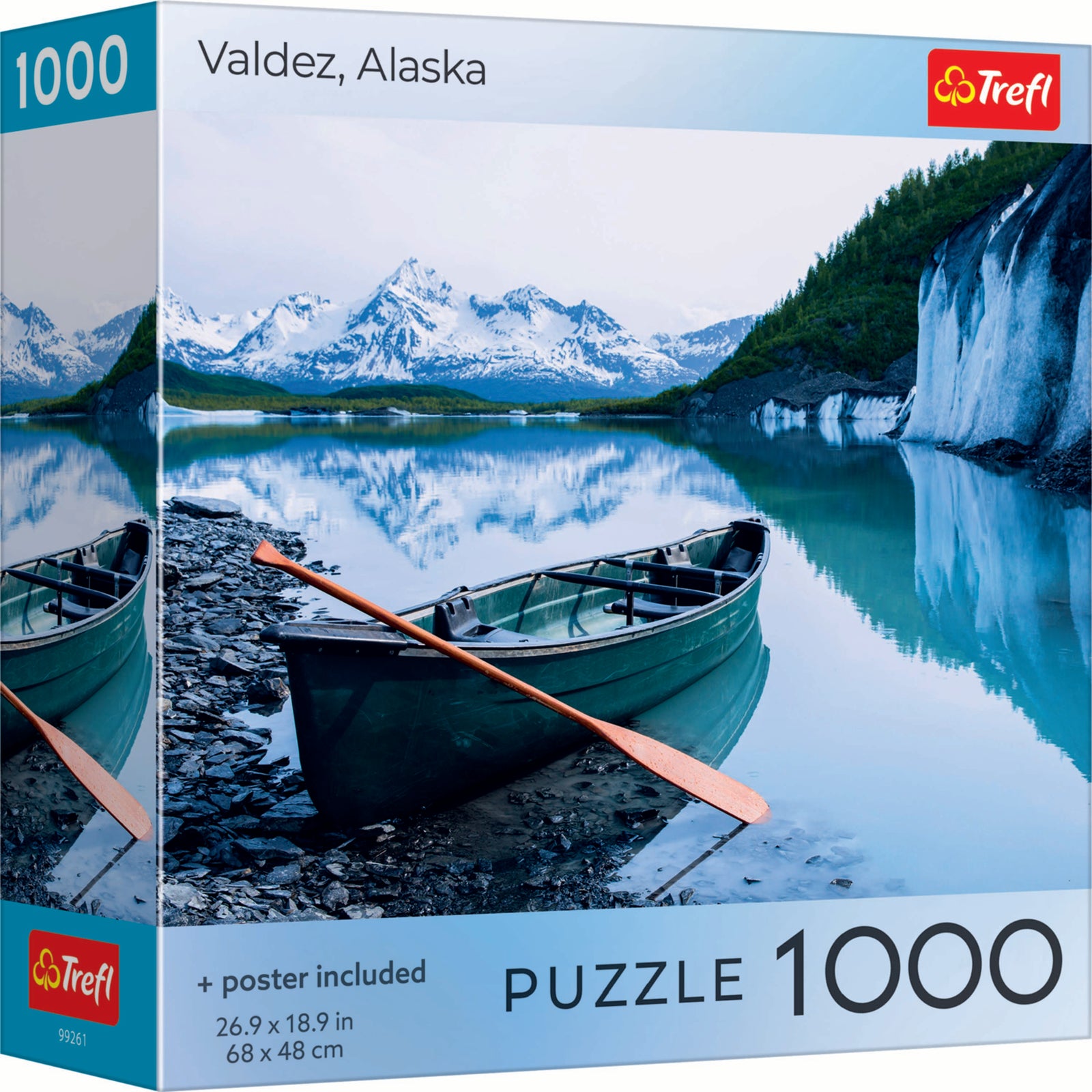 Trefl Red Valdez, Alaska 1000 Piece Puzzle