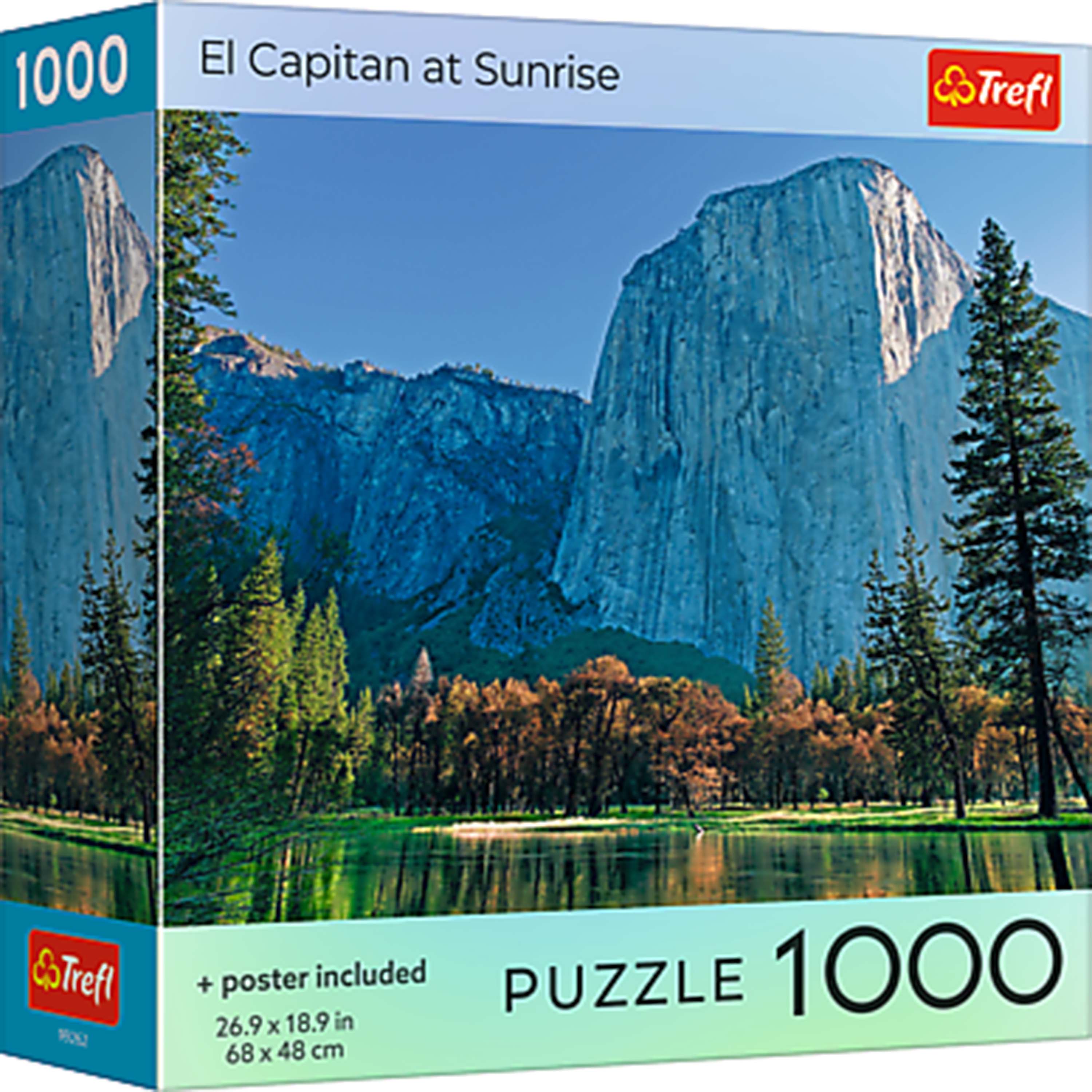 Trefl Red El Capitan at Sunrise 1000 Piece Puzzle