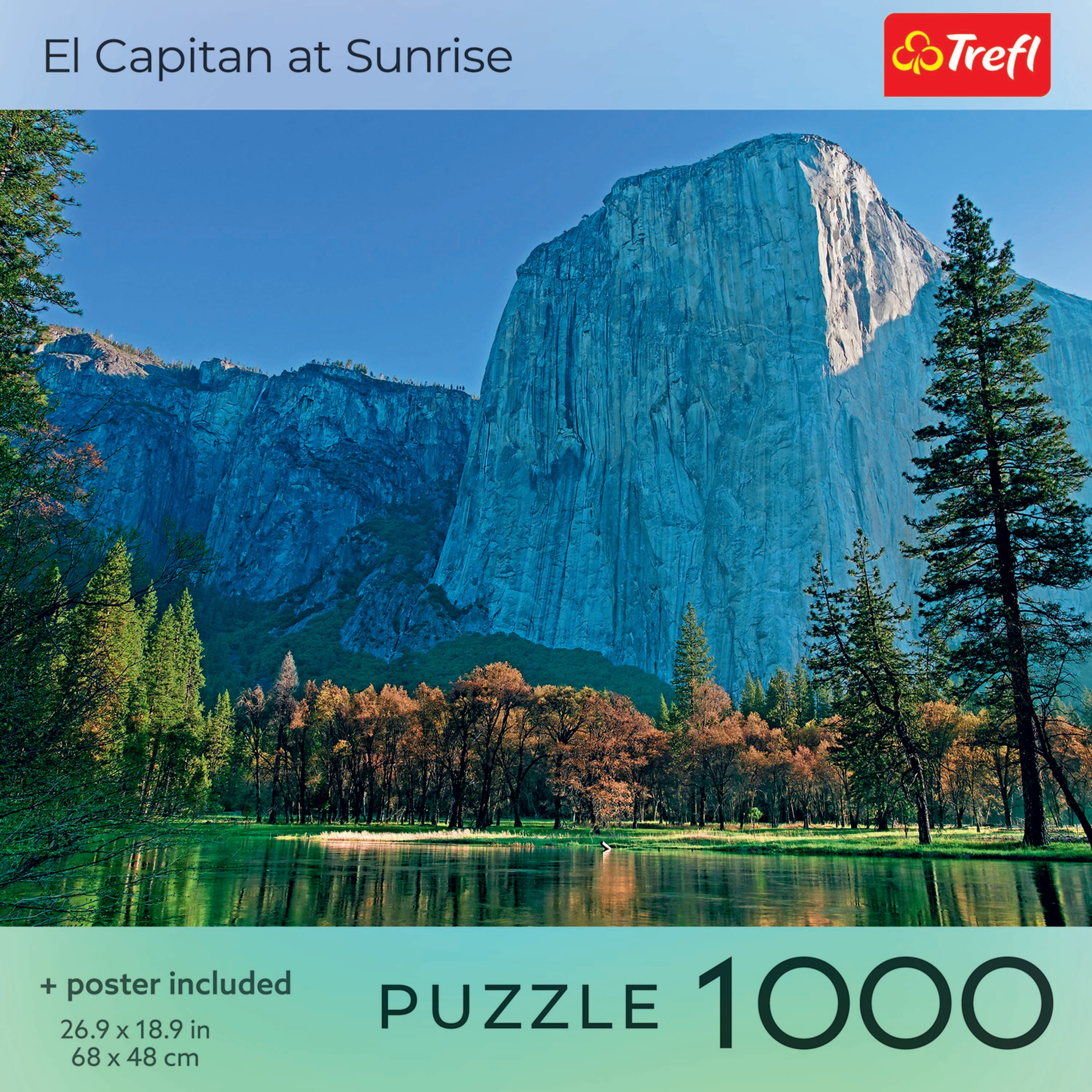 Trefl Red El Capitan at Sunrise 1000 Piece Puzzle
