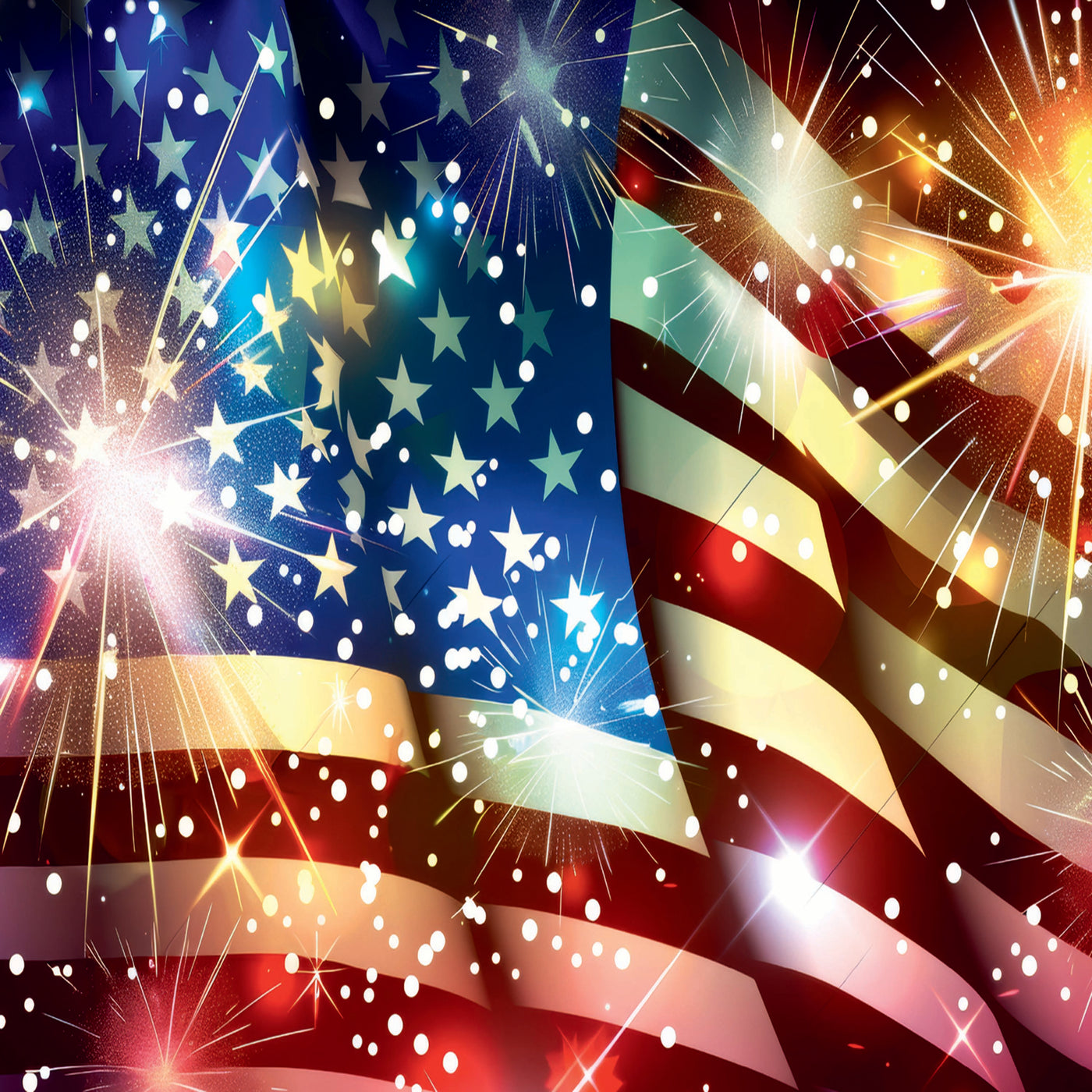 Trefl Red American Flag 500 Piece Puzzle