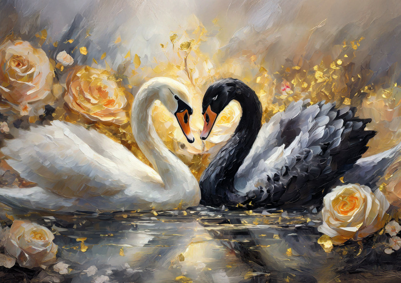 Trefl Premium Plus Beautiful Swans 1000 Piece Puzzle
