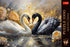 Trefl Premium Plus Beautiful Swans 1000 Piece Puzzle