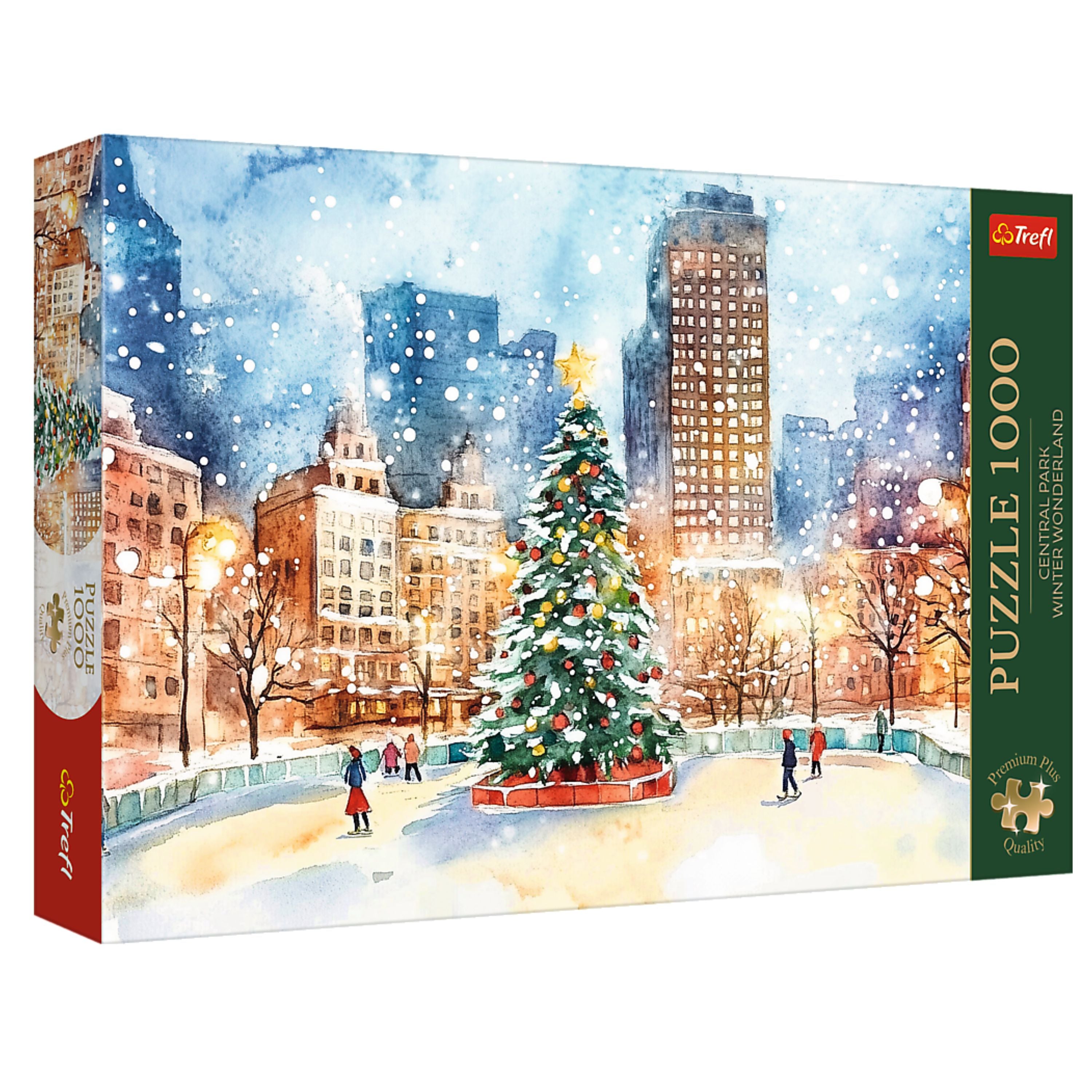 Trefl Premium Plus Central Park Winter Wonderland 1000 Piece Puzzle