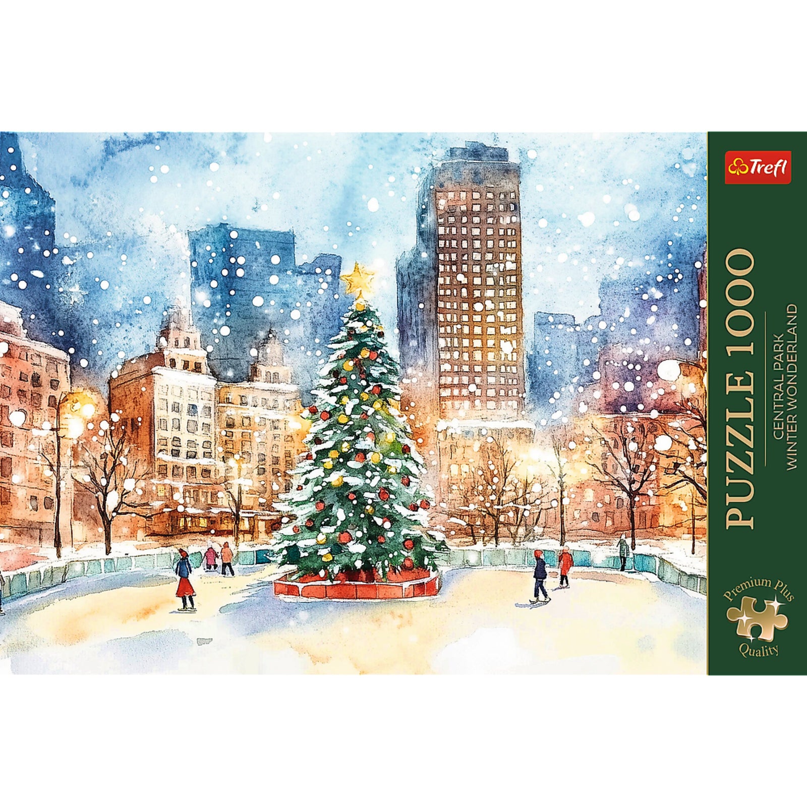 Trefl Premium Plus Central Park Winter Wonderland 1000 Piece Puzzle