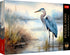 Trefl Premium Plus Blue Heron in the Wild 1000 Piece Puzzle