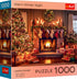 Trefl Red Holiday Greeting A Warm Winter Night 1000 Piece Puzzle
