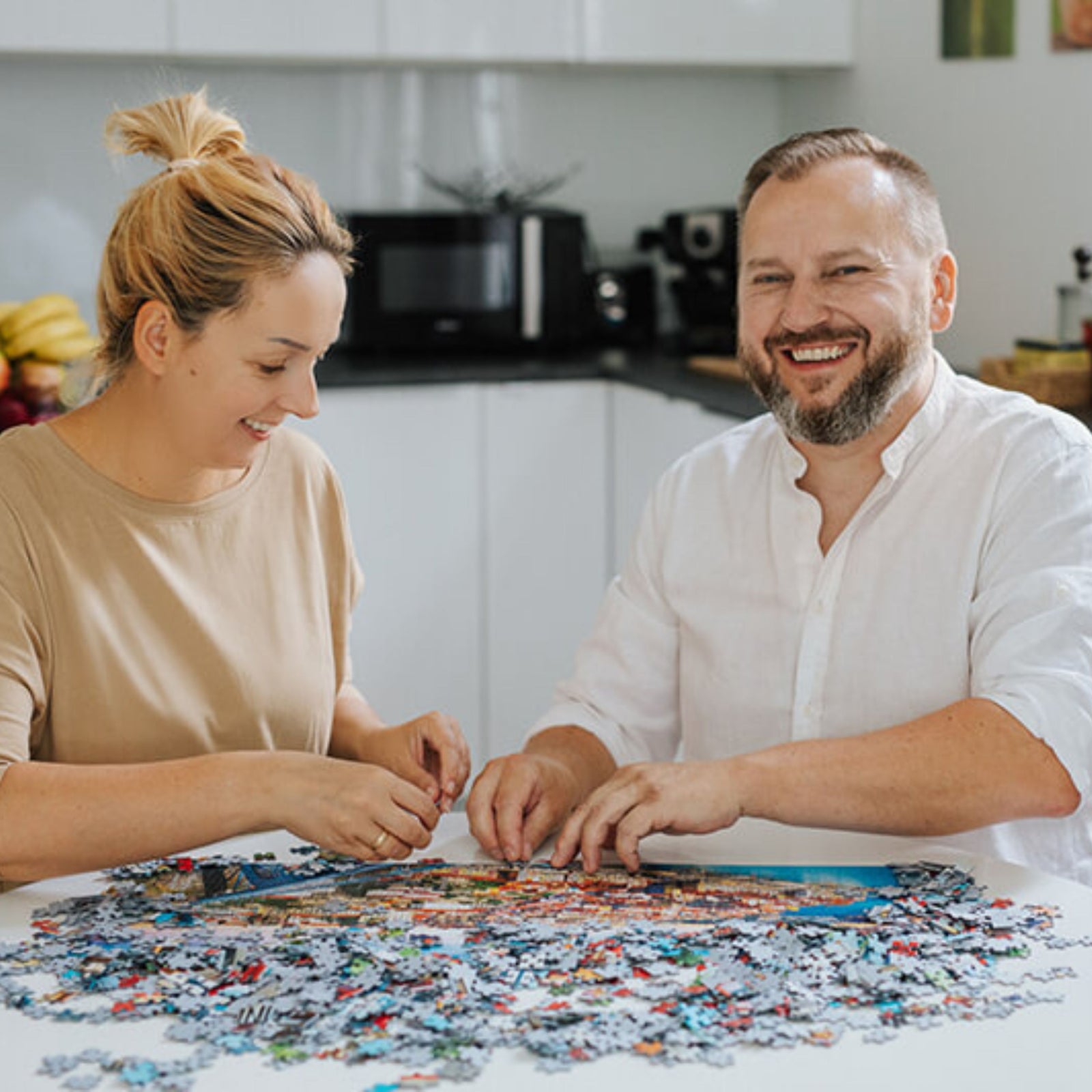 Trefl Wood Craft 1000 Piece Wooden Puzzle - Journey Through the Solar System