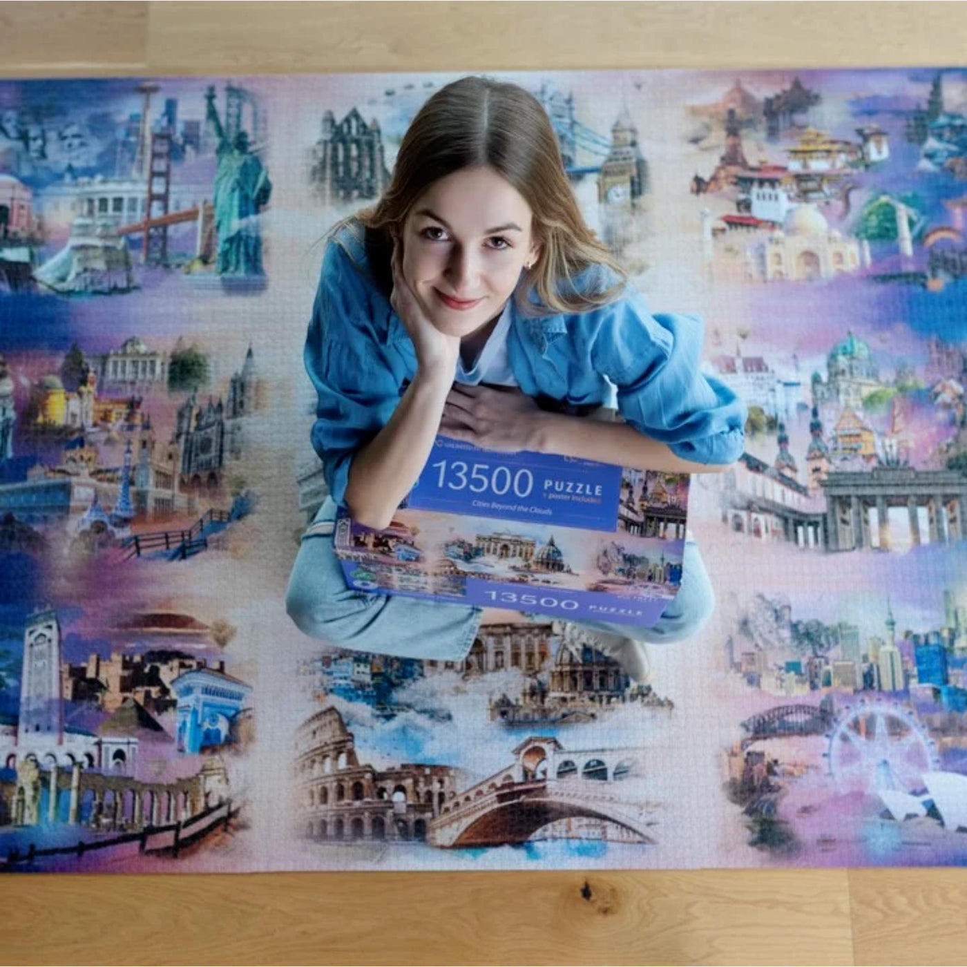 Trefl Prime Cities Beyond the Clouds 13500 Piece Puzzle