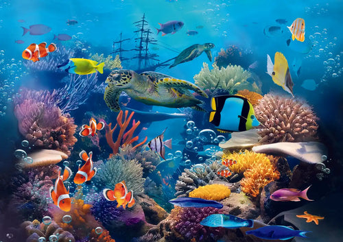 Trefl Colorful Coral Reef 1000 Piece Puzzle