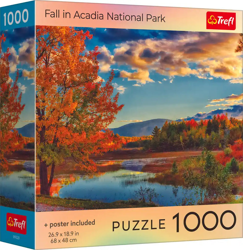 Trefl Fall in Acadia National Park 1000 Piece Puzzle