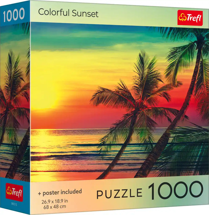 Trefl Colorful Sunset 1000 Piece Puzzle