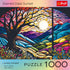 Trefl 1000 Piece Puzzle - Stained Glass Sunset