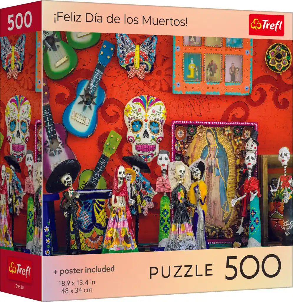 Trefl ¡Feliz Día de Los Muertos! 500 Piece Puzzle
