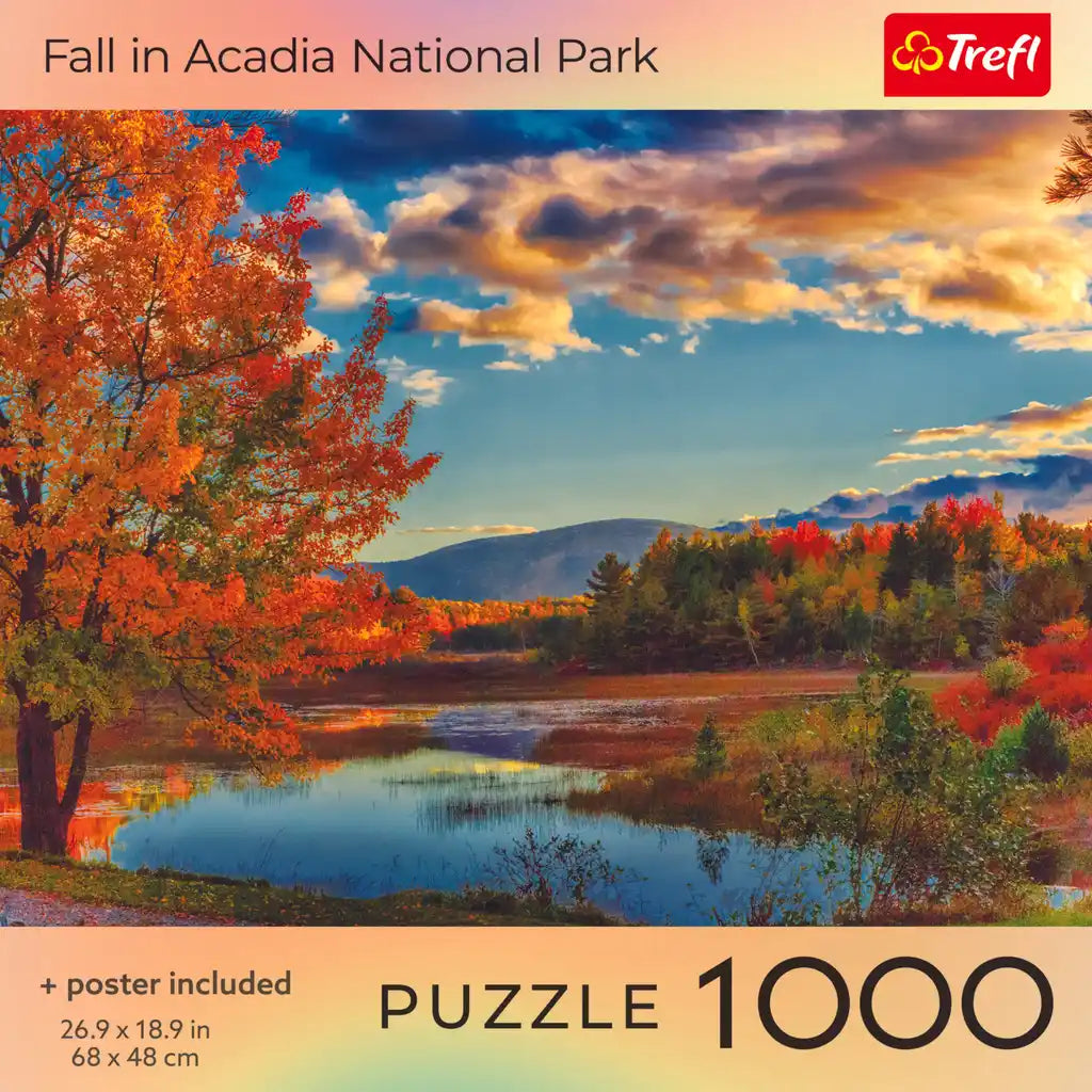 Trefl Fall in Acadia National Park 1000 Piece Puzzle