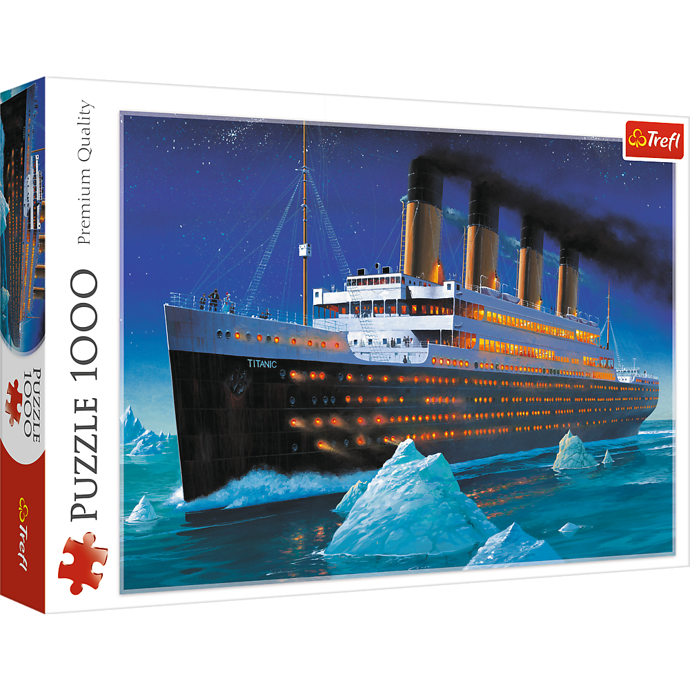 Trefl Red 1000 Piece Puzzle - Titanic