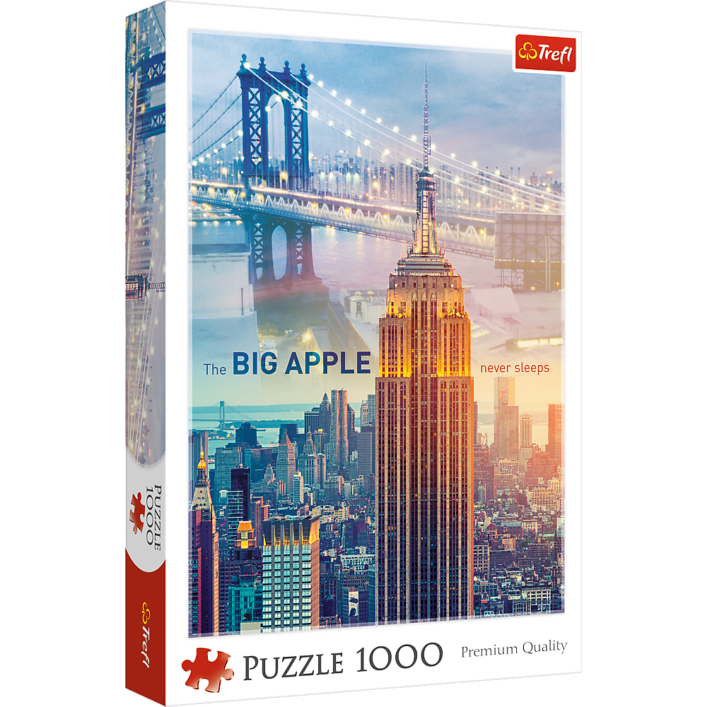 Trefl Red 1000 Piece Puzzle - New York at dawn / Getty Images