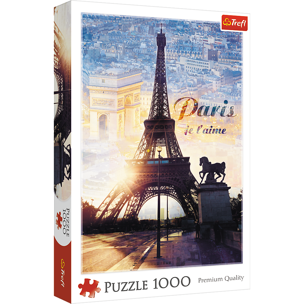 Trefl Red 1000 Piece Puzzle - Paris at dawn / Getty Images