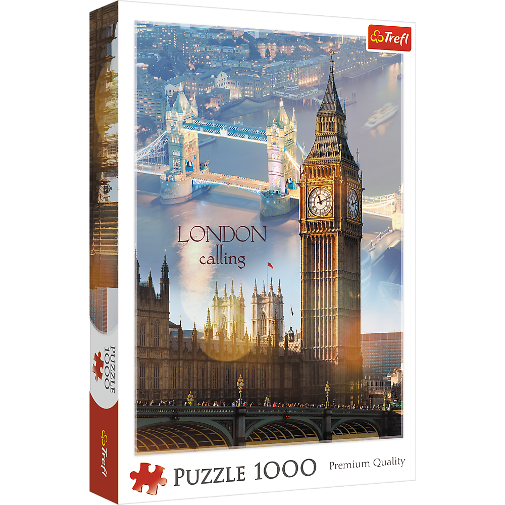 Trefl Red 1000 Piece Puzzle - London at dawn / Fotolia