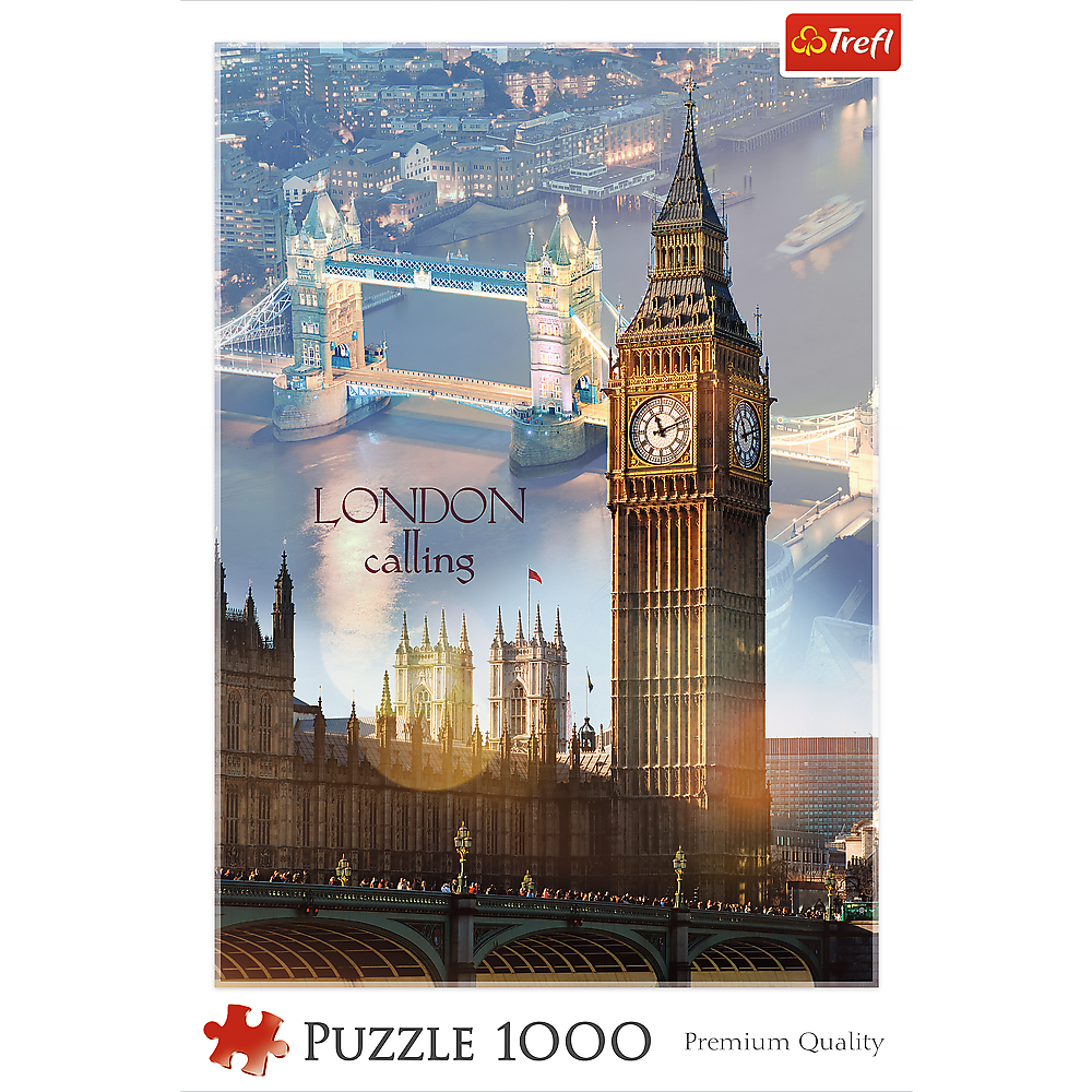 Trefl Red 1000 Piece Puzzle - London at dawn / Fotolia