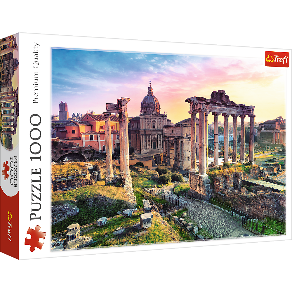 Trefl Red 1000 Piece Puzzle - Roman forum