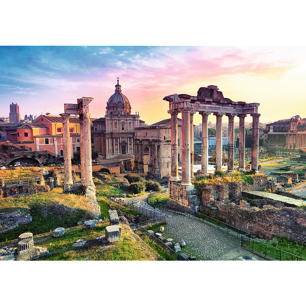 Trefl Red 1000 Piece Puzzle - Roman forum