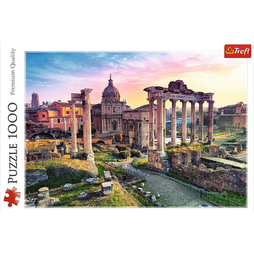 Trefl Red 1000 Piece Puzzle - Roman forum