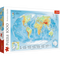 Trefl Red 1000 Piece Puzzle - Physical map of the world / Meridian