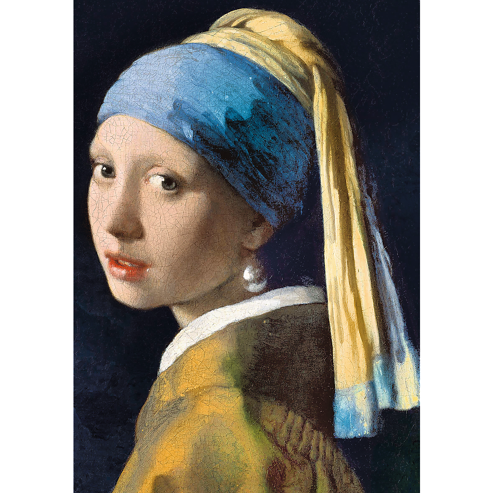 Trefl Red Art Collection 1000 Piece Puzzle - Girl with a pearl earring / Bridgeman