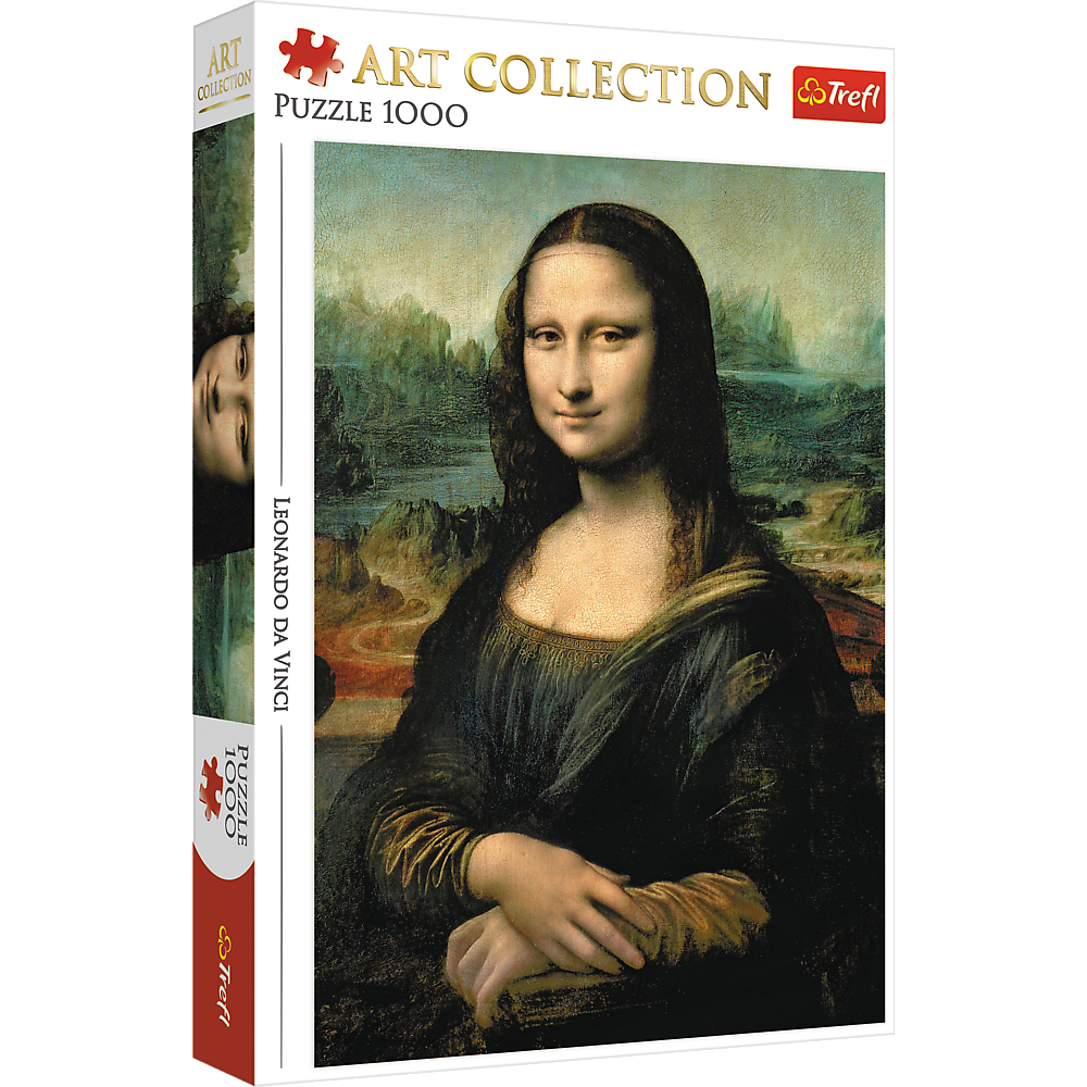 Trefl Red Art Collection 1000 Piece Puzzle - Mona Lisa / Bridgeman