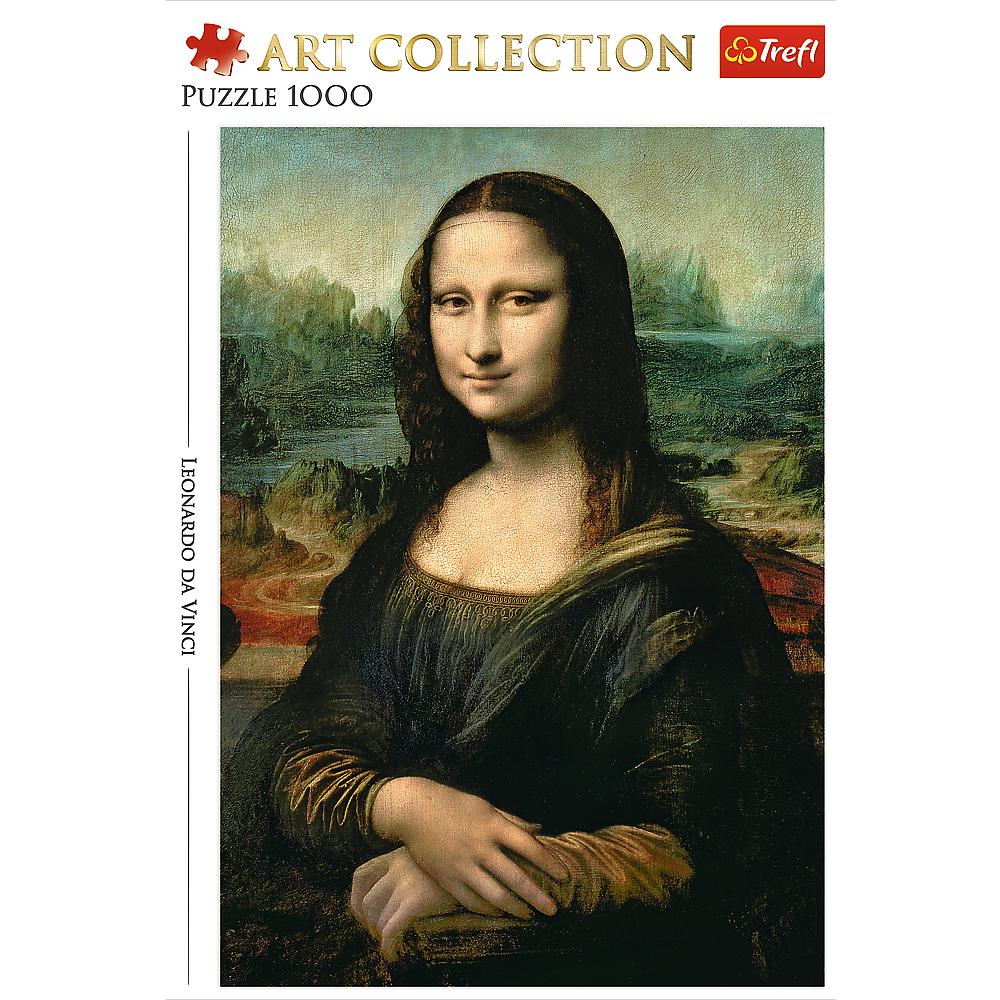 Trefl Red Art Collection 1000 Piece Puzzle - Mona Lisa / Bridgeman