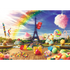 Trefl Red Funny Cities 1000 Piece Puzzle - Sweet Paris