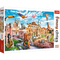 Trefl Red Funny Cities 1000 Piece Puzzle - Wild Rome