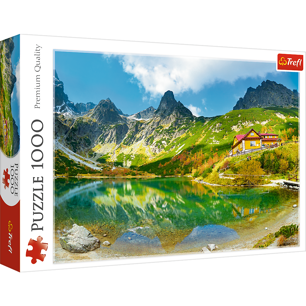 Trefl Red 1000 Piece Puzzle - Shelter over the Green Pond, Tatras, Slovakia