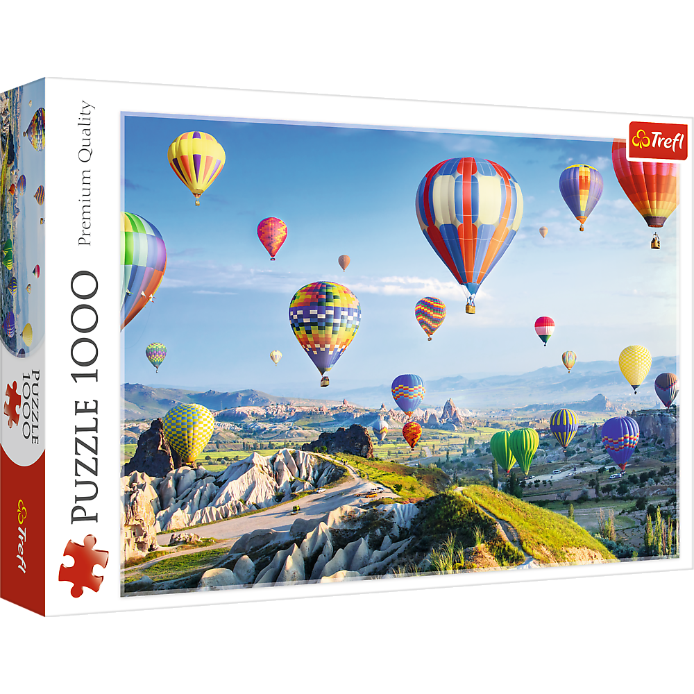 Trefl Red 1000 Piece Puzzle - View of Cappadocia