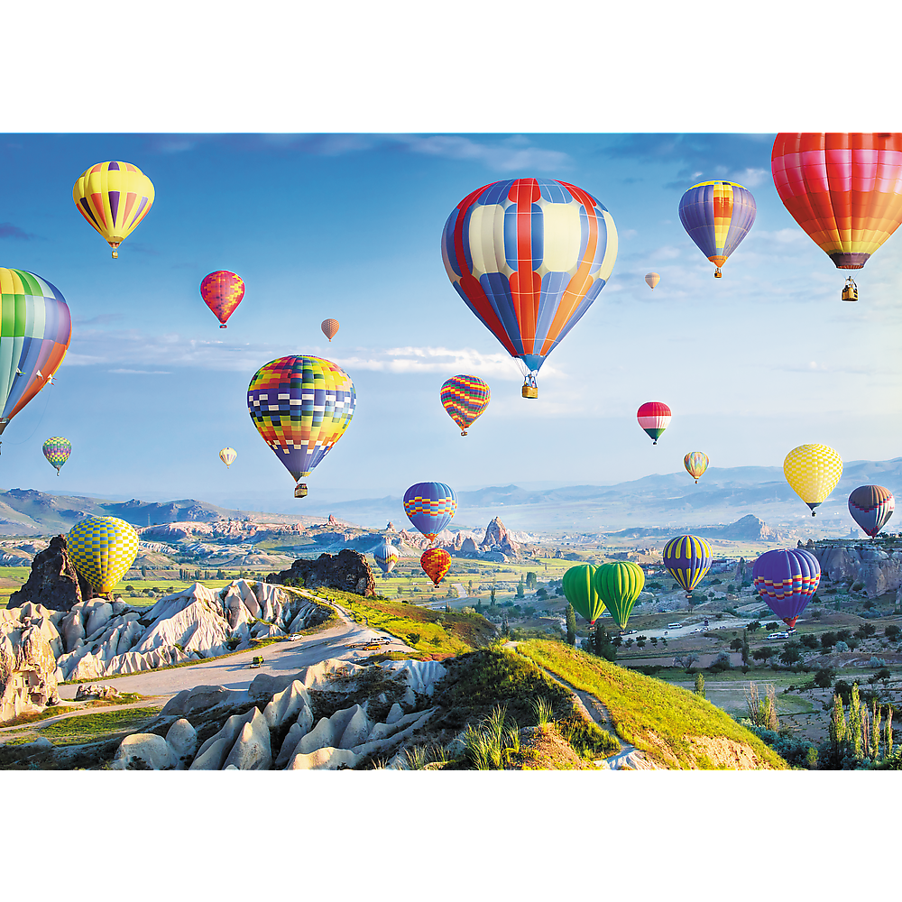 Trefl Red 1000 Piece Puzzle - View of Cappadocia